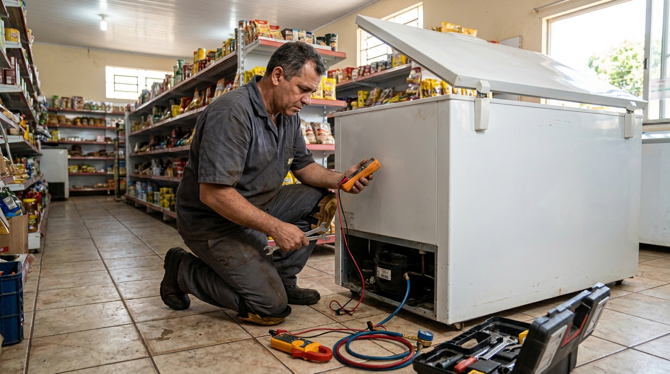 Manutenção em Motor Ventilador em Serra‑ES